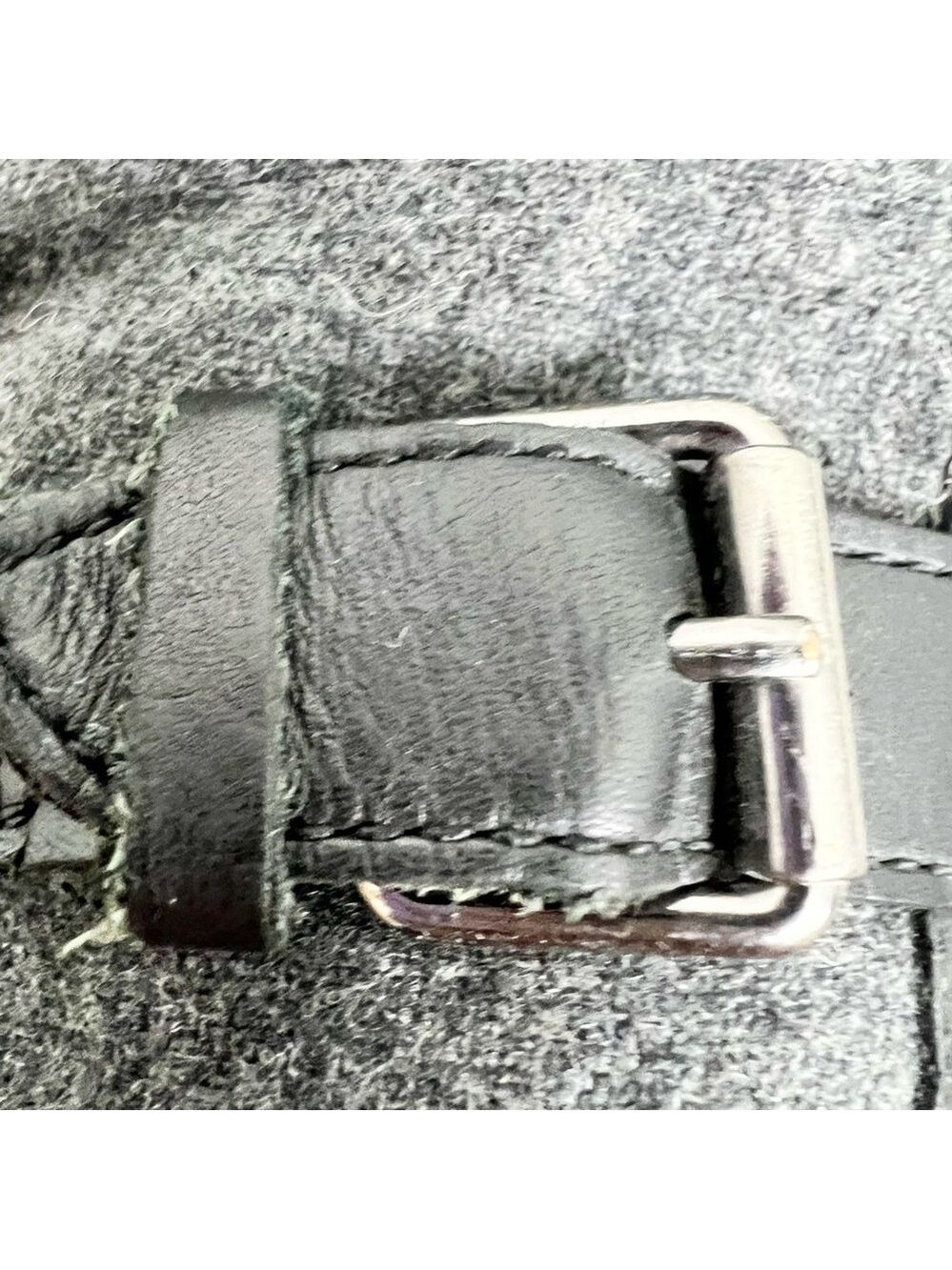 UGG Kesey waterproof black leather grey wool lined winter ankle snow boots 7.5 - Picture 9 of 13